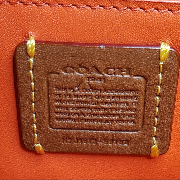 Coach Meadowlark Songbird Long Zip Wallet - Picture 4 of 11